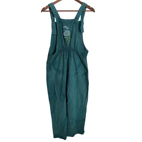 April Cornell for Modern Prairie Hannah Jumpsuit in Teal Womans Small - Picture 2 of 12